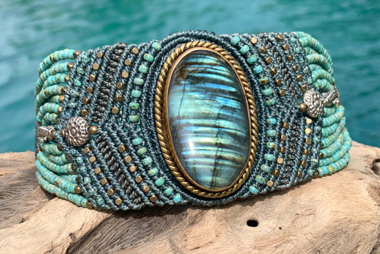 38-BOHO BASAR labradorite - sabarjewels